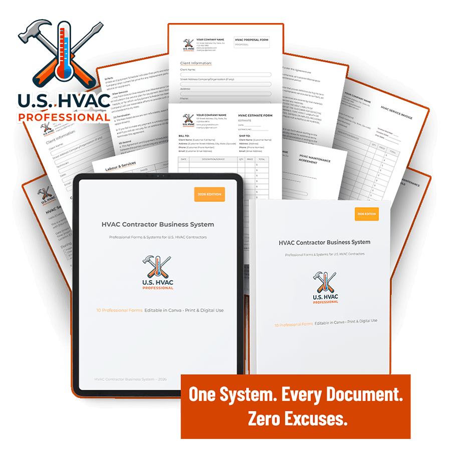 HVAC Contractor Business System